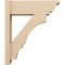 Ekena Millwork 8-in W x 24-in D x 28-in H Balboa Trad Rough Cedar Woodgrain TimberThane Outlooker, Primed Tan OUTUR080X24X28BOA04RCPR - alternate 3